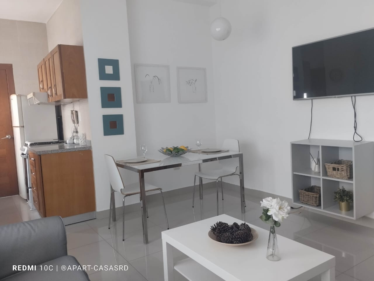 apartamentos - Se alquila, Apartamento 1Hab Amueblado Acogedor Cerca Avenida Churchil, Evaristo 9