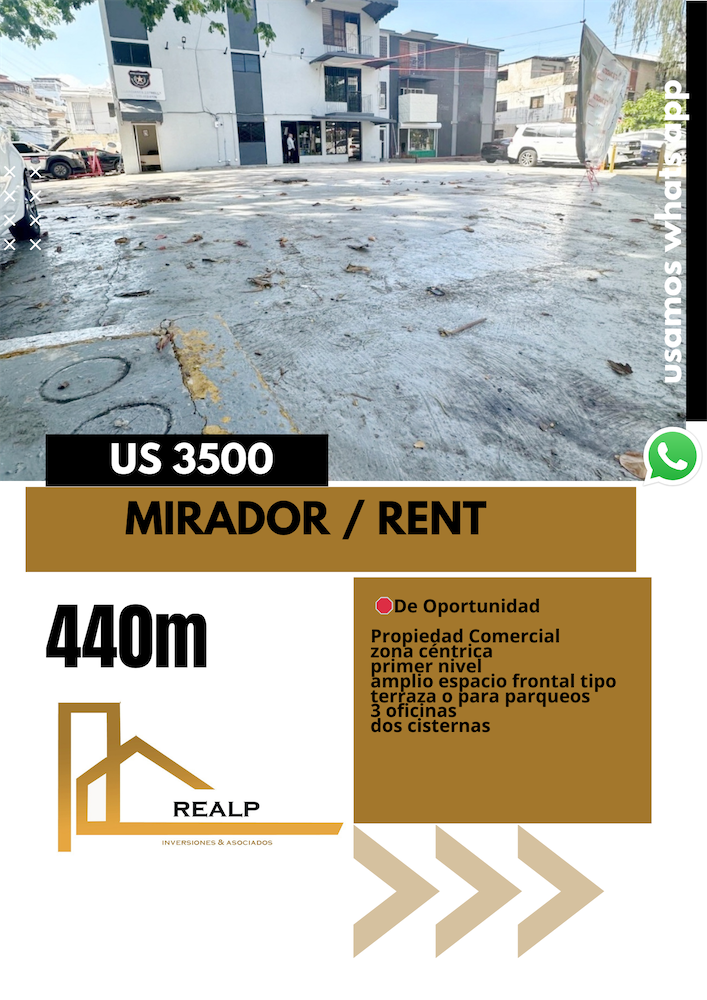 oficinas y locales comerciales - Local comercial en Mirador 