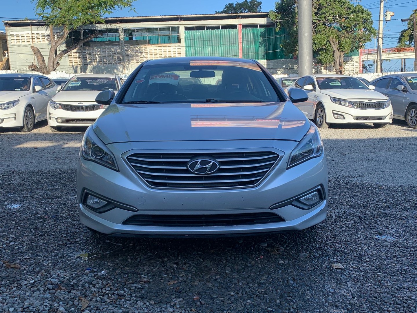 carros - HYUNDAI SONATA LF 2018 GRIS 1