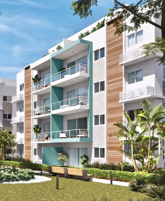 apartamentos - proyecto de apartamento tipo  B en punta cana 