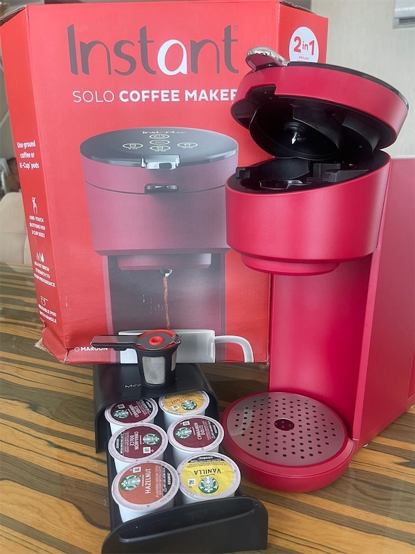 electrodomesticos - Cafetera máquina de café con cápsulas Instant 

 4