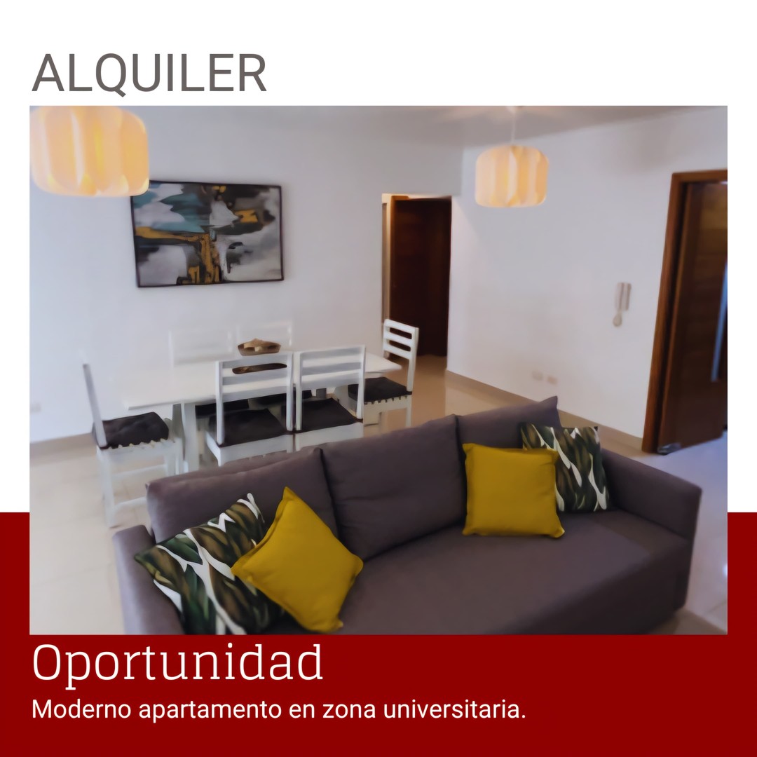 apartamentos - Moderno apartamento remodelado en alquiler zona universitaria