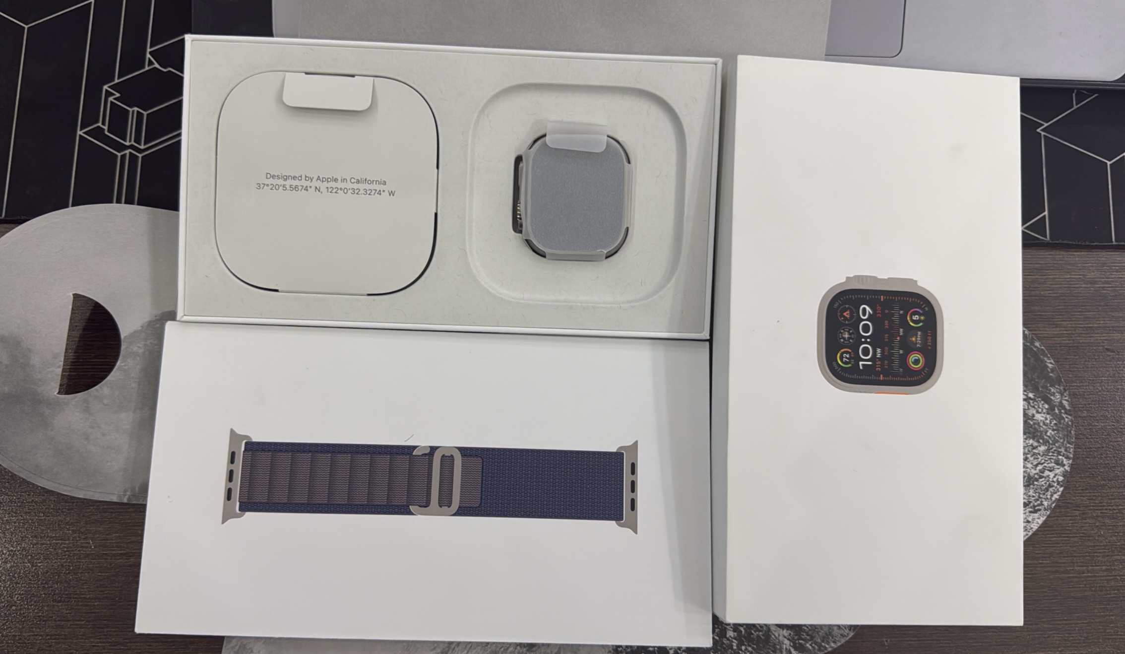 celulares y tabletas - Apple Watch Ultra 2 49mm Titanium Blue, RD$ 43,900