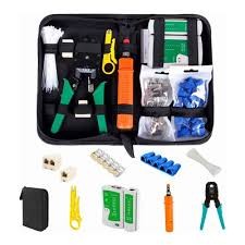 herramientas, jardines y exterior - kit probador tester de cable de red 5