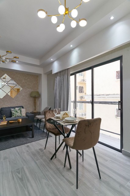 apartamentos - Elegante Amueblado de 1Hab con Espectacular Área Social en Naco 1