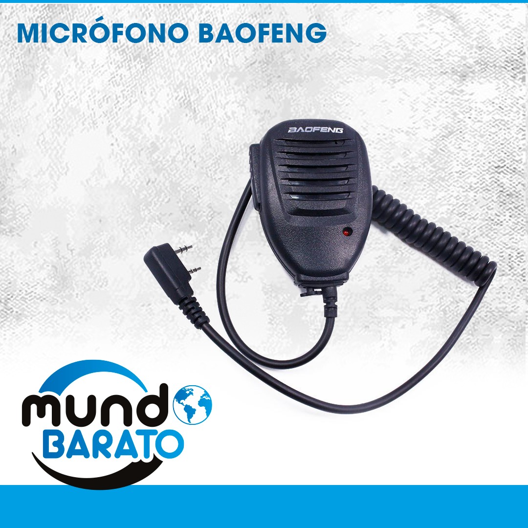 otros electronicos - Altavoz Baofeng Microfono de Mano Walkie Talkie altavoz Radios de comunicacion 0