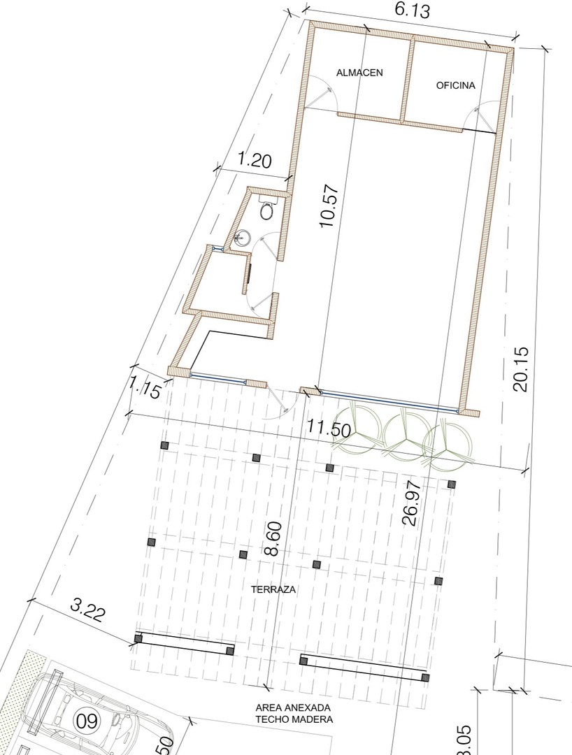 oficinas y locales comerciales - Piantini local comercial 1er nivel 180m2  0