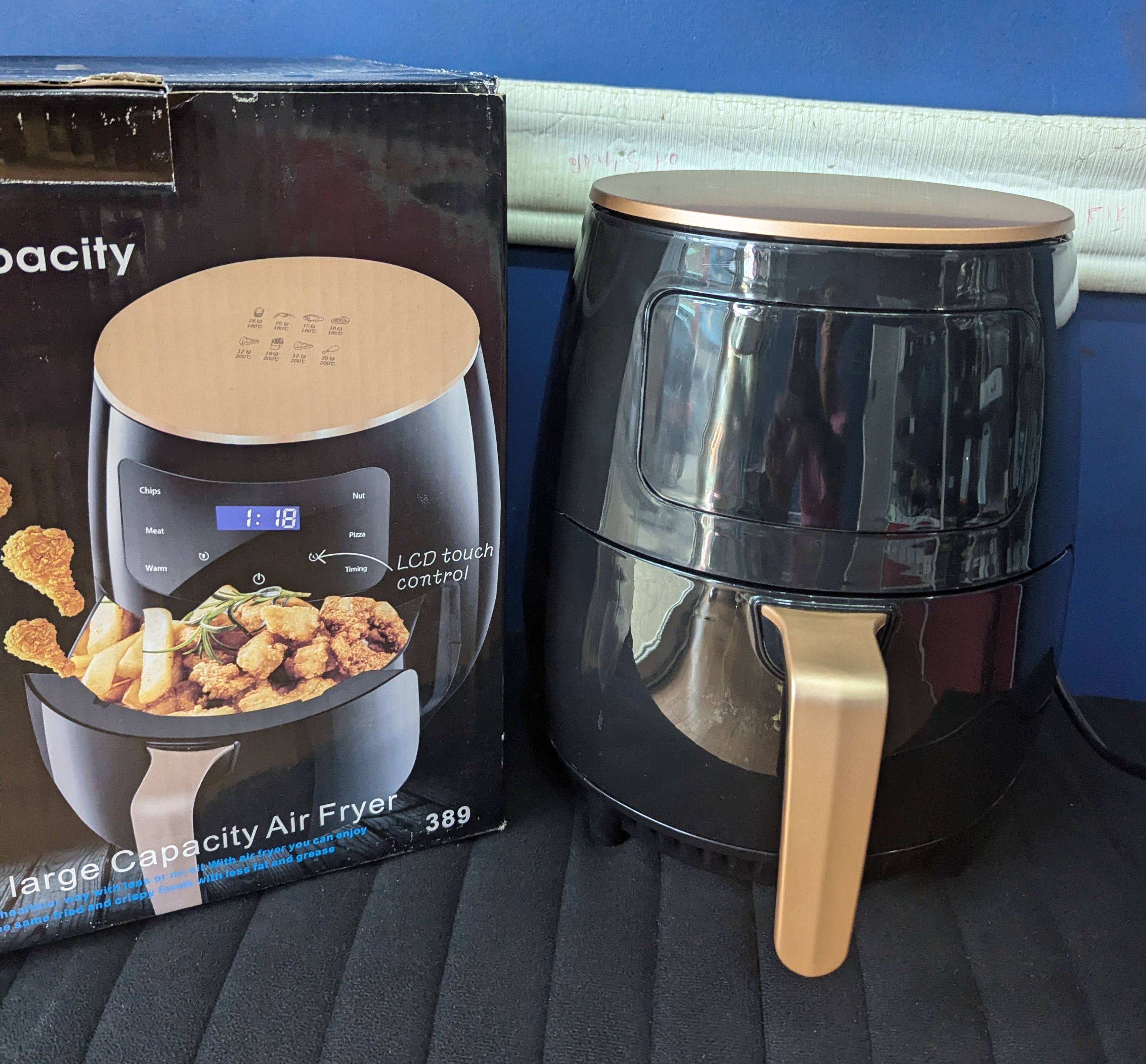 electrodomesticos - Air Fryer (Freidora de aire) de 6L