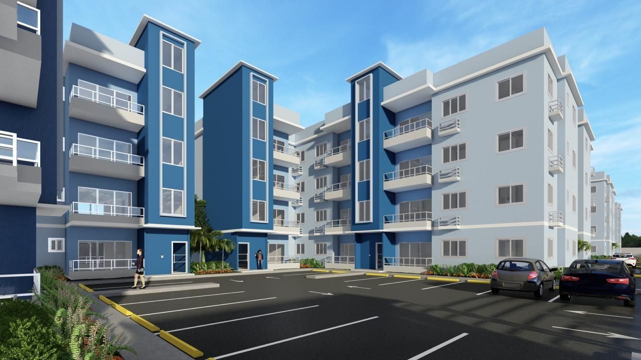 apartamentos -  Don Gregorio , Los Alcarrizos de 2 y 3 habitaciones con 1 y 2 parqueos 