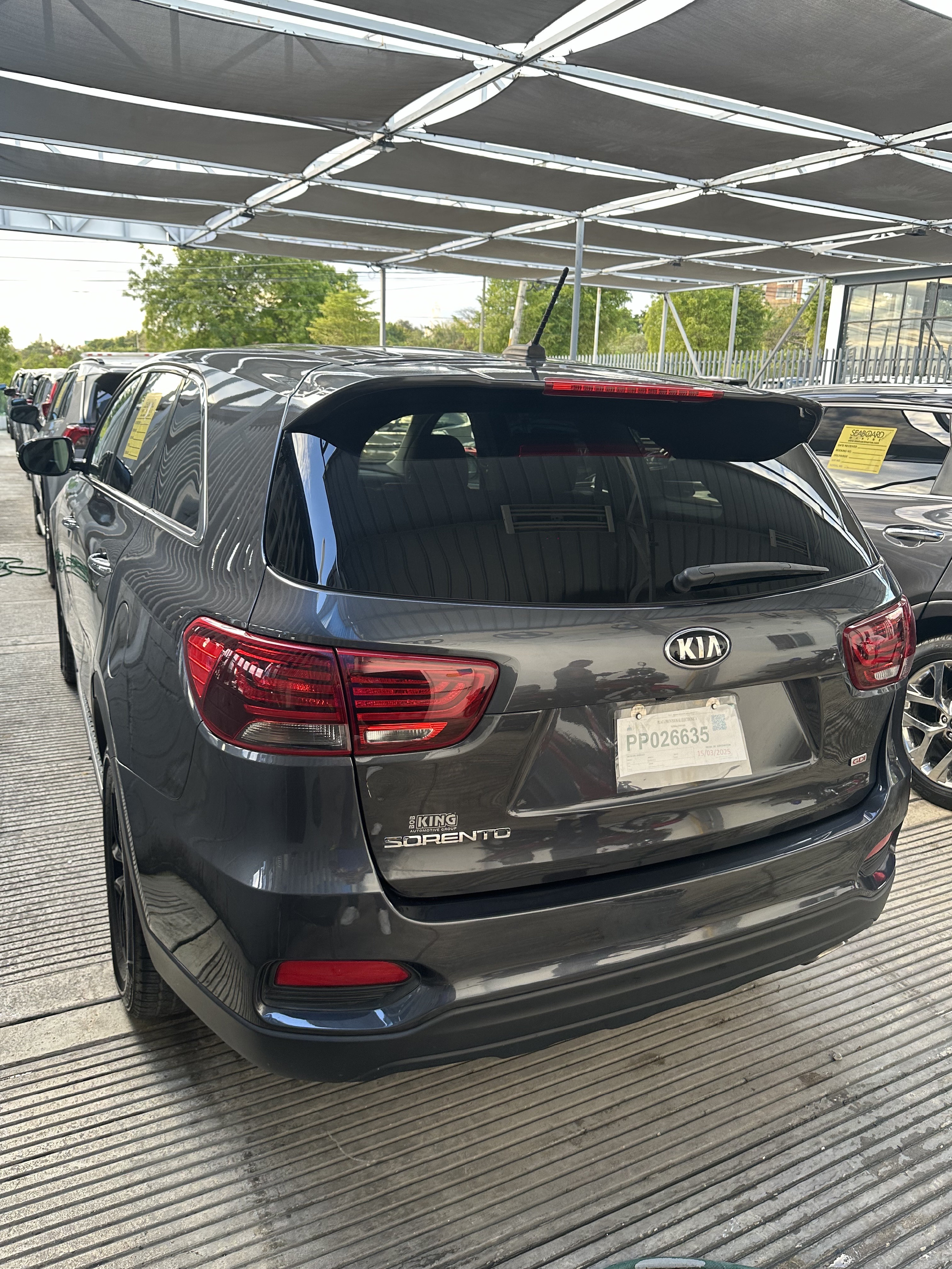 jeepetas y camionetas - KIA SORENTO GRIS LEATHER 2019 6