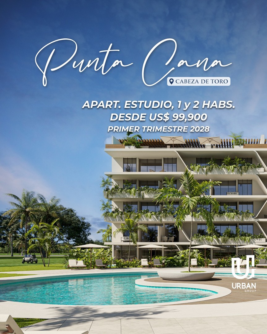 apartamentos - Apartamentos Estudio, 1 y 2 Habitaciones desde US$99,900 en Punta Cana 2