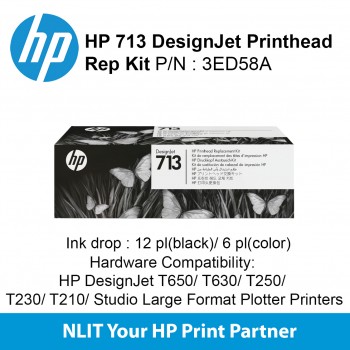 impresoras y scanners - CABEZAL HP 713 - 3ED58A - CABEZAL - PARA  DESIGNJE