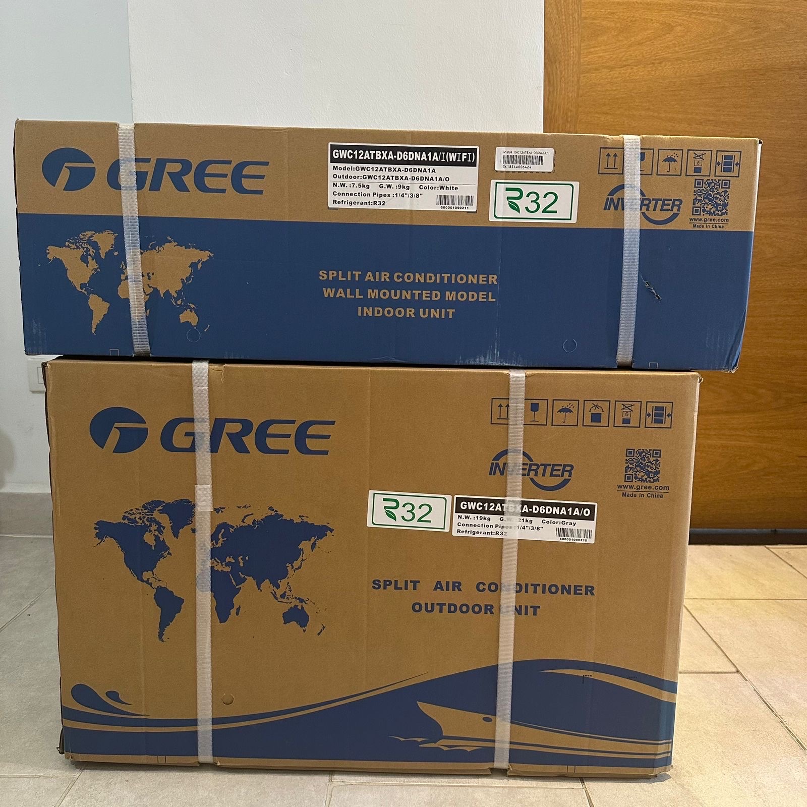 aires acondicionados y abanicos - Aires Acondicionados Inverter Gree 12 BTU Eficiencia 18 Nuevos Sellados 🔥