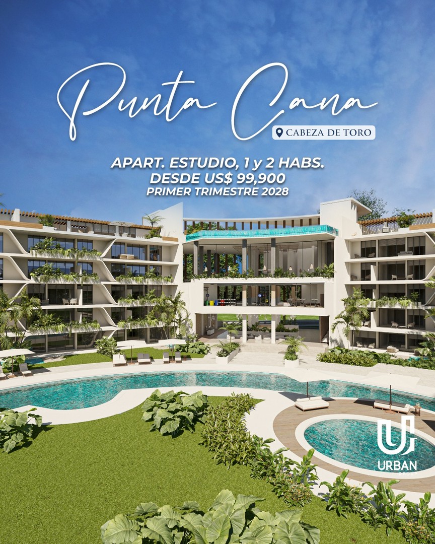apartamentos - Apartamentos Estudio, 1 y 2 Habitaciones desde US$99,900 en Punta Cana 3