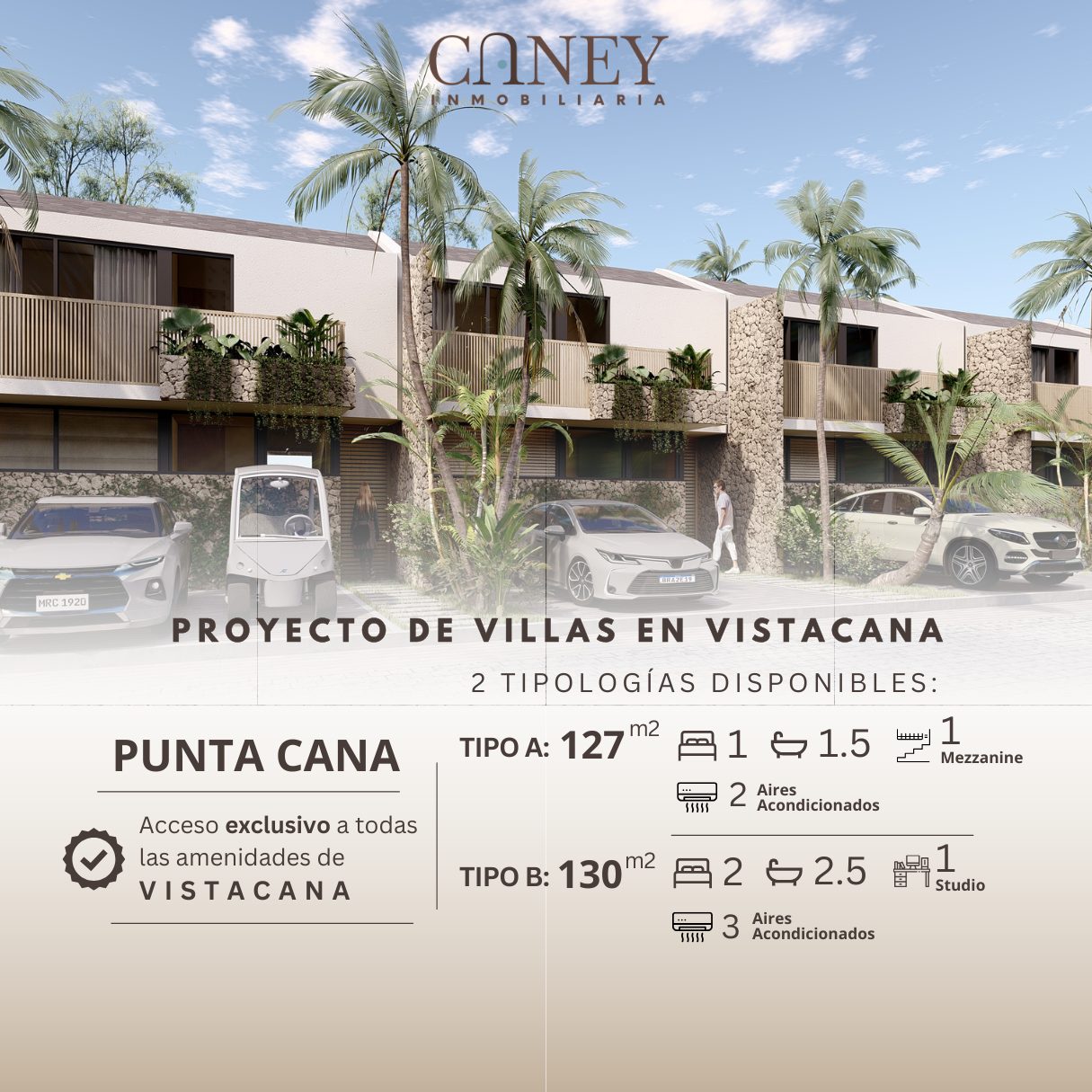 casas vacacionales y villas -  Proyecto de Villas en VISTACANA – Punta Cana  0