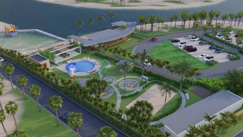 apartamentos - Proyecto en venta Punta Cana #23-1650 un dormitorio, piscina, patio, parque inf
 5