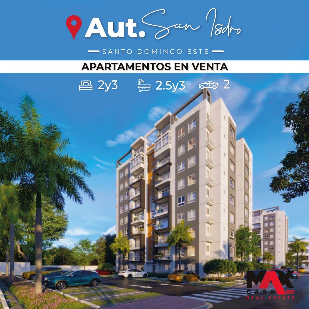 apartamentos - TORRE UBICADA EN AUT. SAN ISIDRO, SANTO DOMINGO ESTE