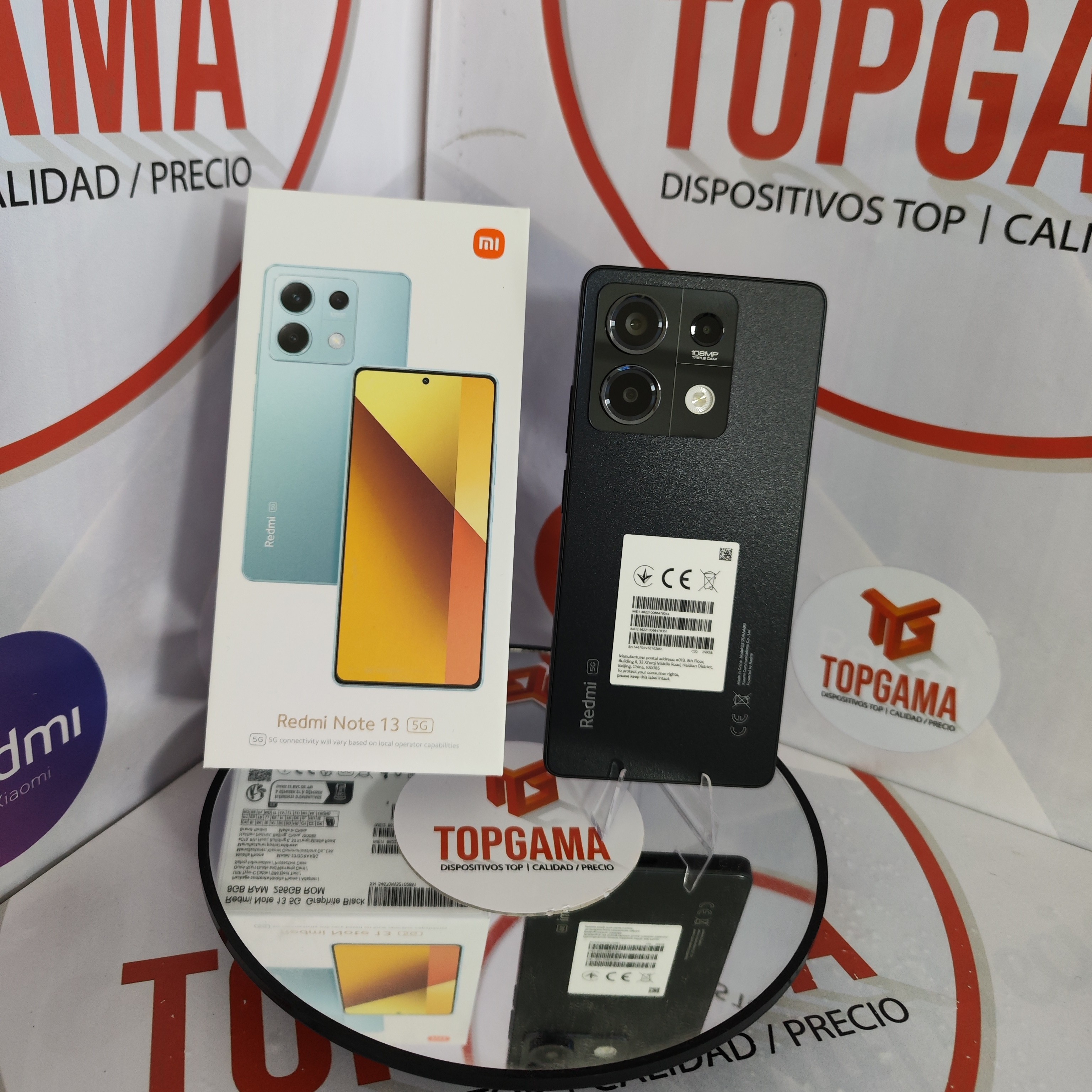 celulares y tabletas - REDMI NOTE 13 5G, 8GB RAM + 256GB ROM