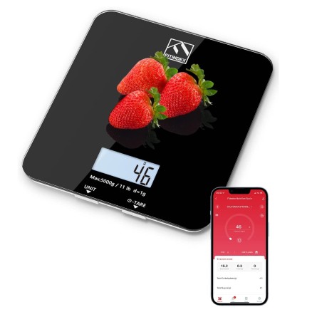 otros electronicos - Balanza, peso bascula de alimentos se conecta con tus teléfono Android y iphone  1