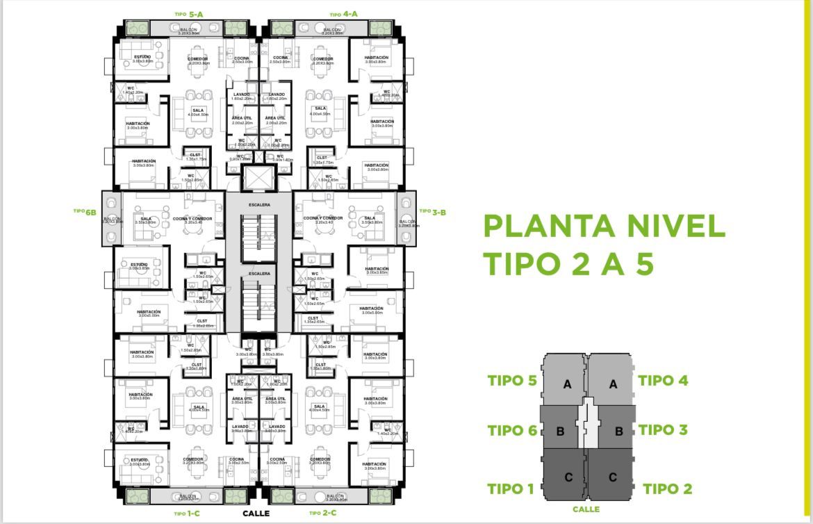 apartamentos - apartamento en gala en venta  3