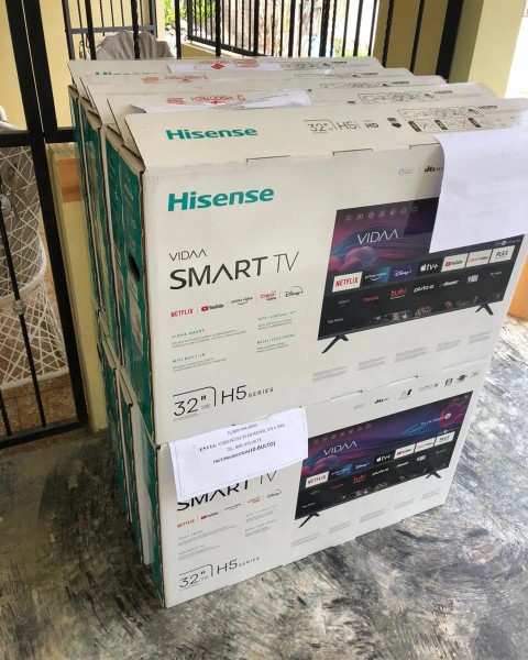 tv - Smart tv hisense 32 H5 sin bordes en la pantalla