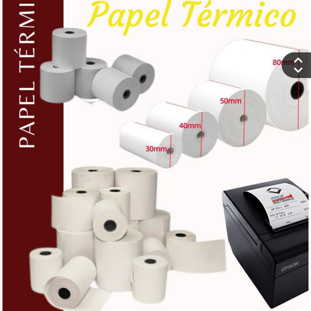 equipos profesionales - papel termico