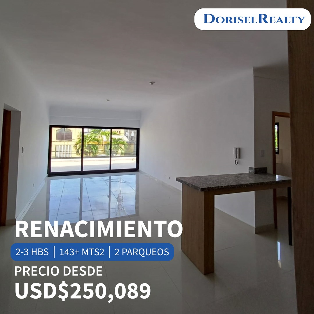 apartamentos - VENTA DE FABULOSOS APARTAMENTOS UBICADO EN RENACIMIENTO