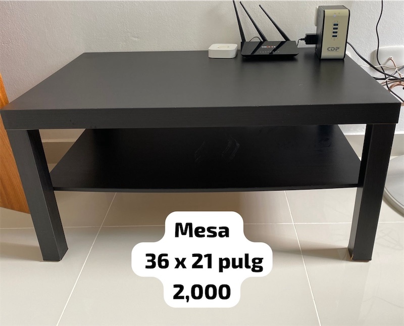 muebles y colchones - Mesa de centro