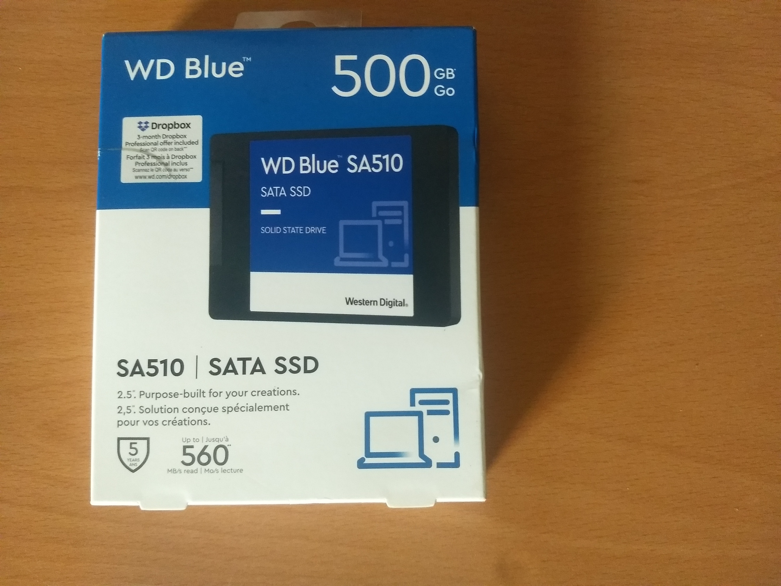 computadoras y laptops - Disco Duro Western Digital SSD Solido 500GB