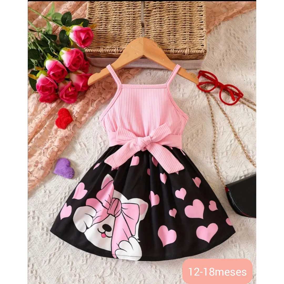 ropa y zapatos - Vestidos y conjunto de 2 pcs para niñas 4