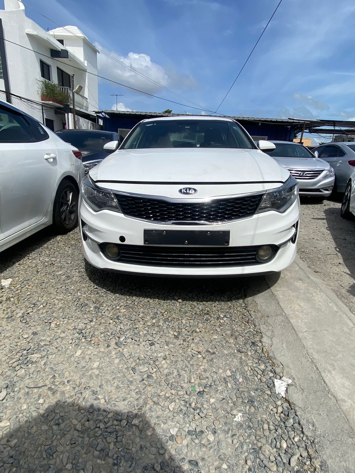 carros - Kia k-5 2017 blanco  2