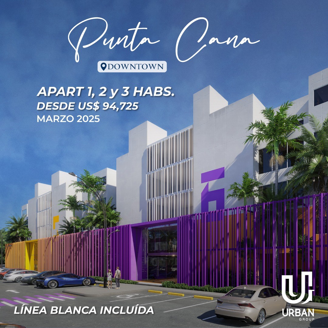 apartamentos - Apartamentos de 1, 2 & 3 habitaciones con Linea Blanca en Punta Cana 2