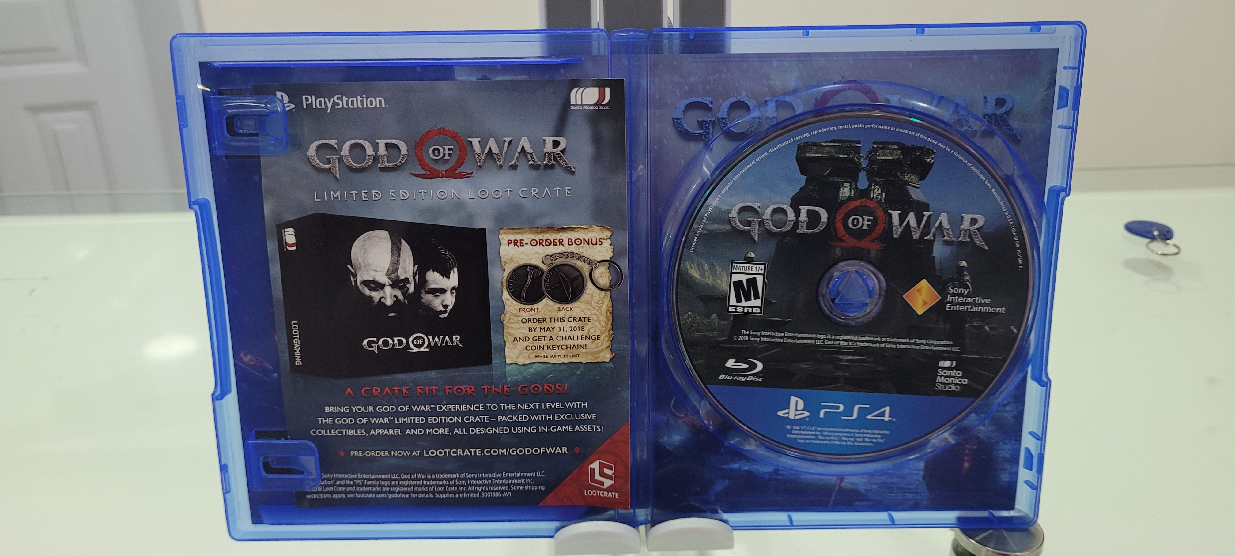 consolas y videojuegos - God of war ps4 1