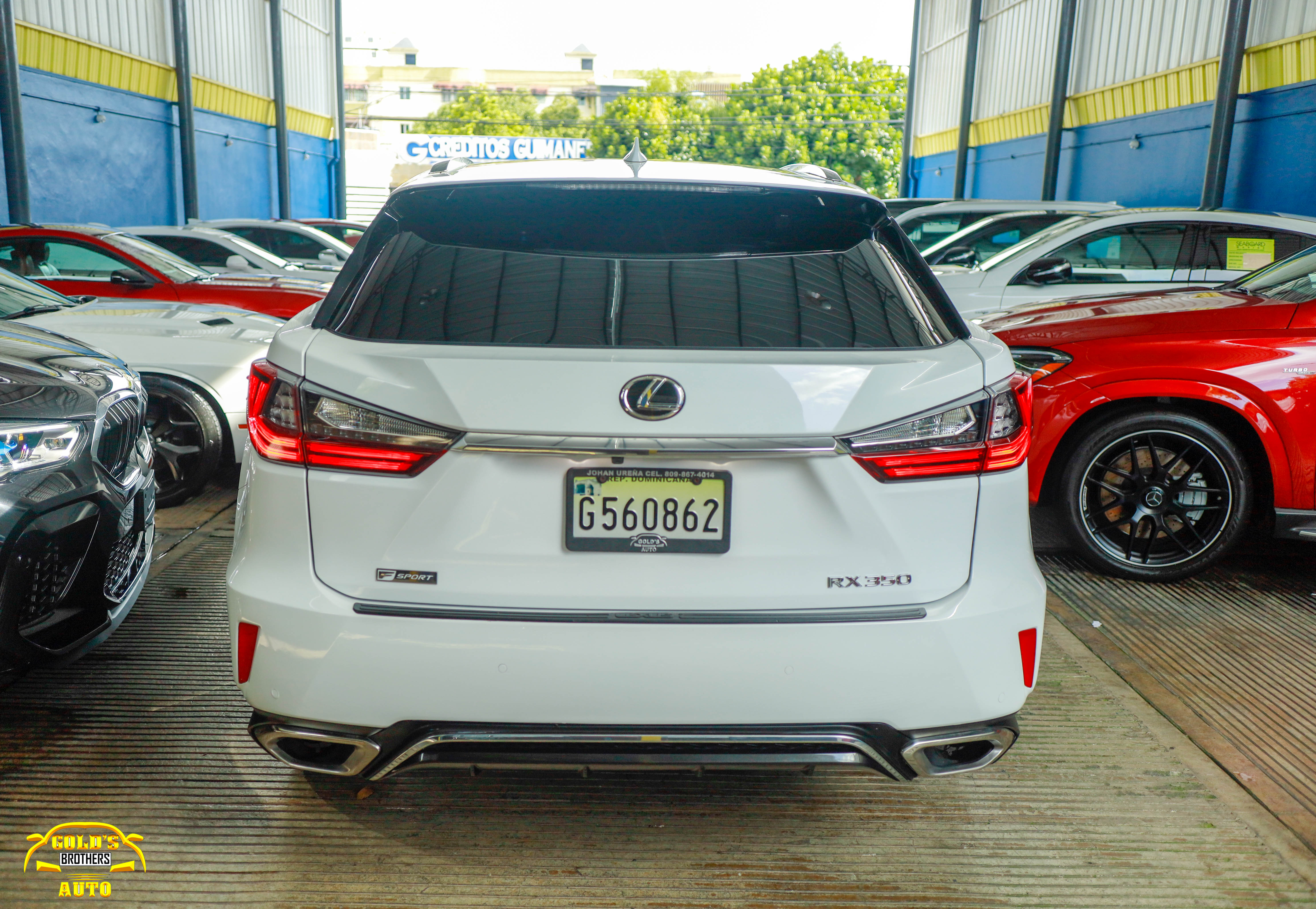 jeepetas y camionetas - Lexus RX 350 F-Sport 2018 Clean Carfax 4