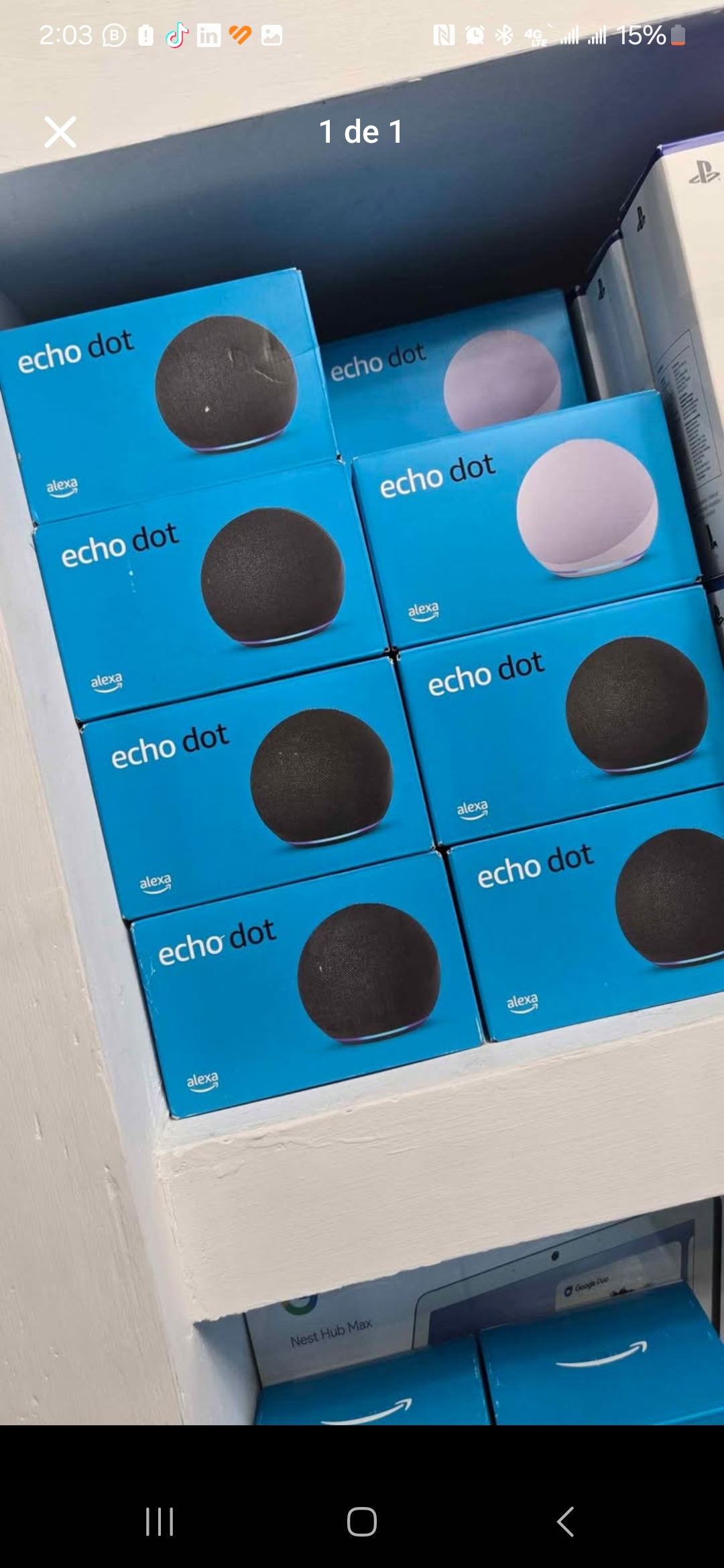 celulares y tabletas - Echo dot alexa 5ta gen 