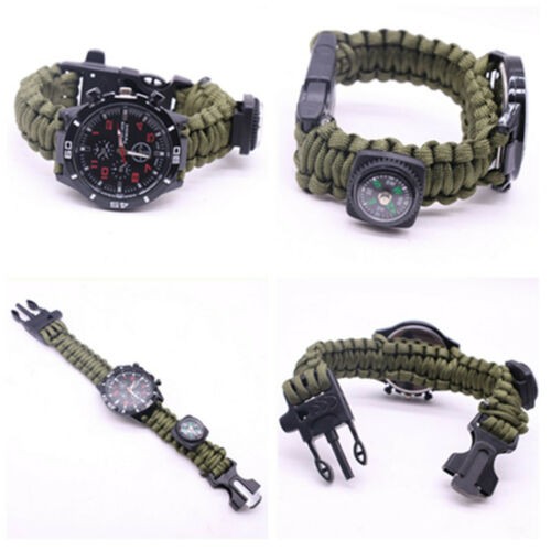 joyas, relojes y accesorios - Reloj deportivo indestructible supervivencia 6 en 1 tactico  5