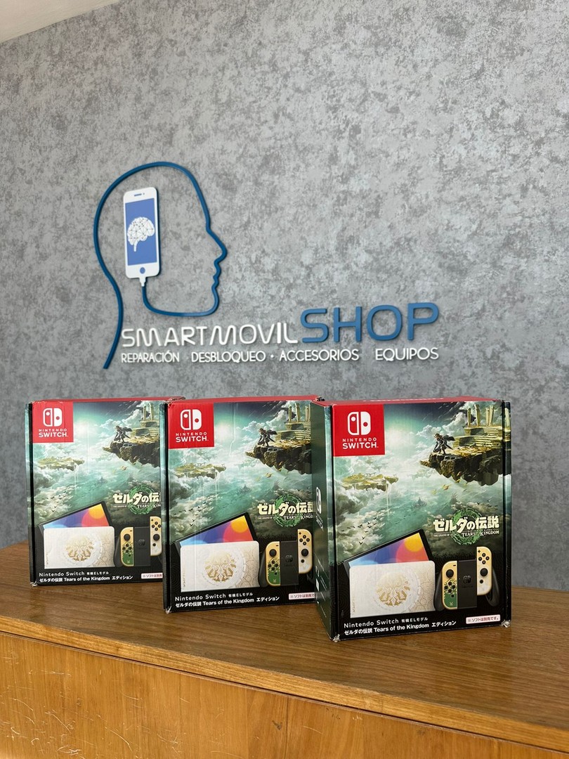 consolas y videojuegos - Nintendo switch oled version zelda nuevo sellado (somos tienda)