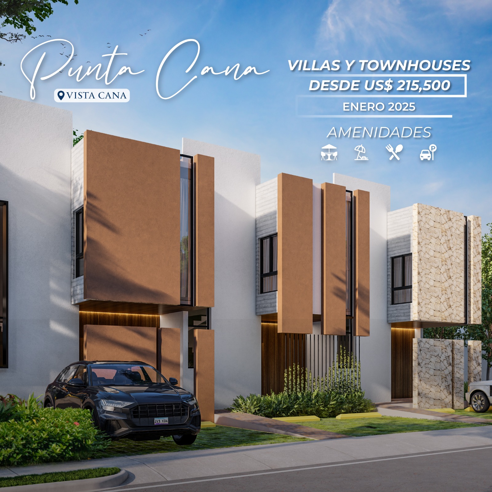 casas vacacionales y villas - Apartamentos y Villas En Vistacana Punta Cana 1