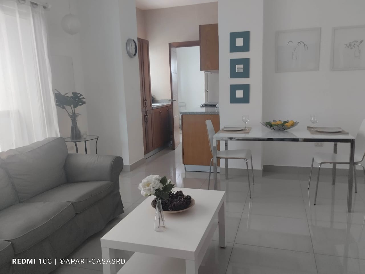 apartamentos - Se alquila, Apartamento 1Hab Amueblado Acogedor Cerca Avenida Churchil, Evaristo 1