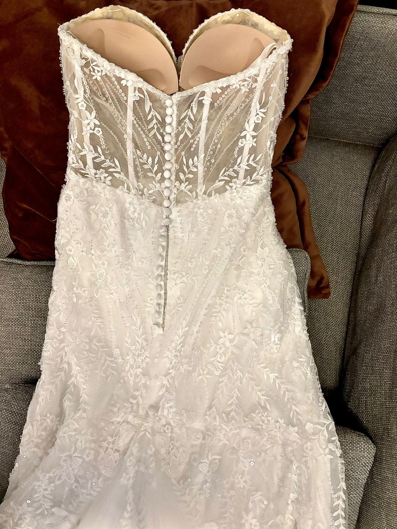 ropa para mujer -  Vestido de novia ( vestido + velo) 5