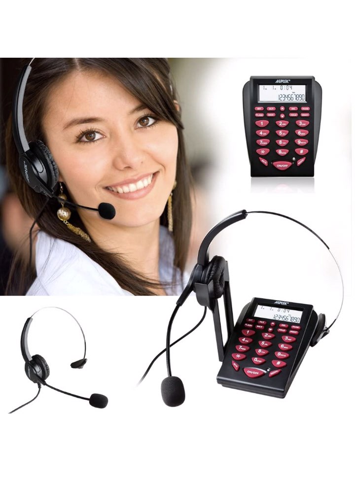 otros electronicos - Teléfono Mono auricular para Call Center 
