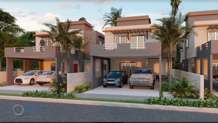 casas - Venta de casas de 2 niveles ubicadas en Friusa Los rosales Bavaro Punta Cana  1