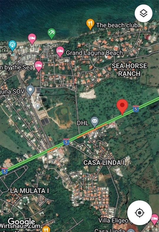 solares y terrenos -  Venta de Terreno de 5,361.02 Mt2 en la misma carretera principal cabarete Sosua 4