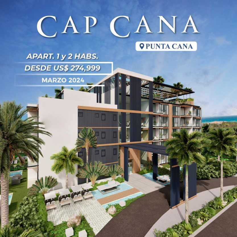 apartamentos - proyecto de apartamentos en punta cana -cap cana