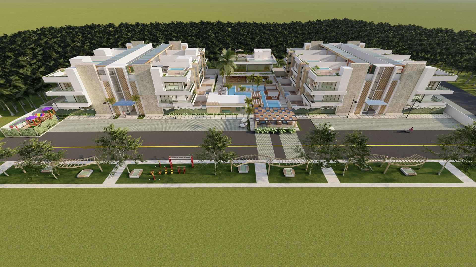 apartamentos - APARTAMENTO DE 1 Y 2 HABITACIONES EN PUNTA CANA