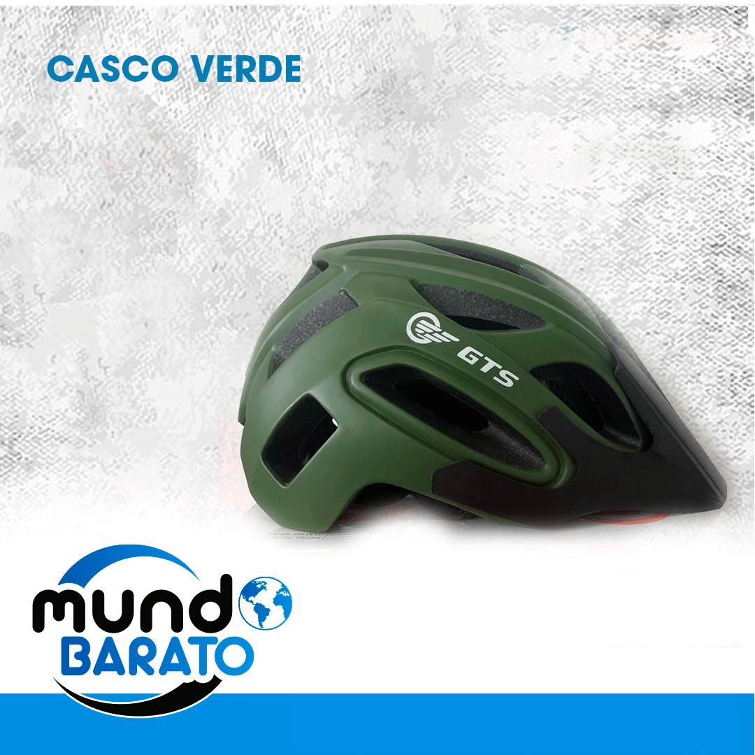 bicicletas y accesorios - Casco GTS CON LUZ para Ciclismo Hombre y Mujer Variedad de Colores Bicicleta  0