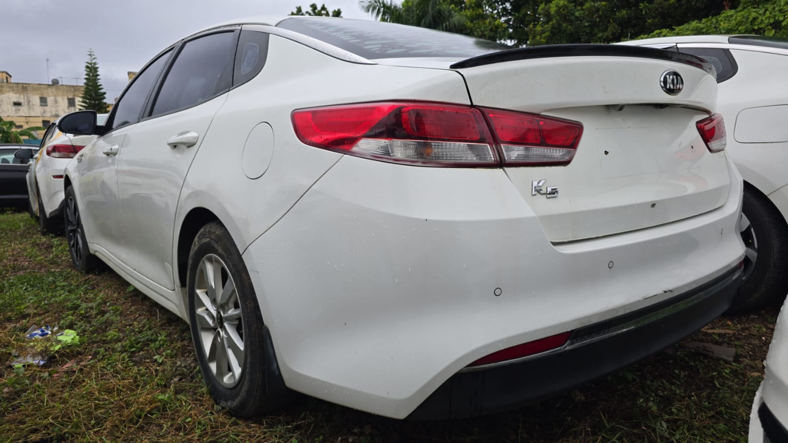 carros - Kia k-5 2019 blanco  4