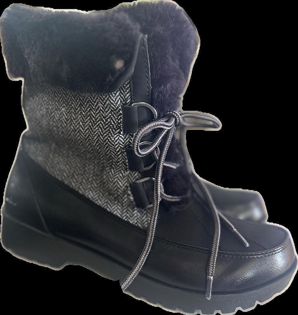 zapatos para mujer - REBAJADO DE PRECIO
elegantes botas para mujer piel, tela y aros de metal 0