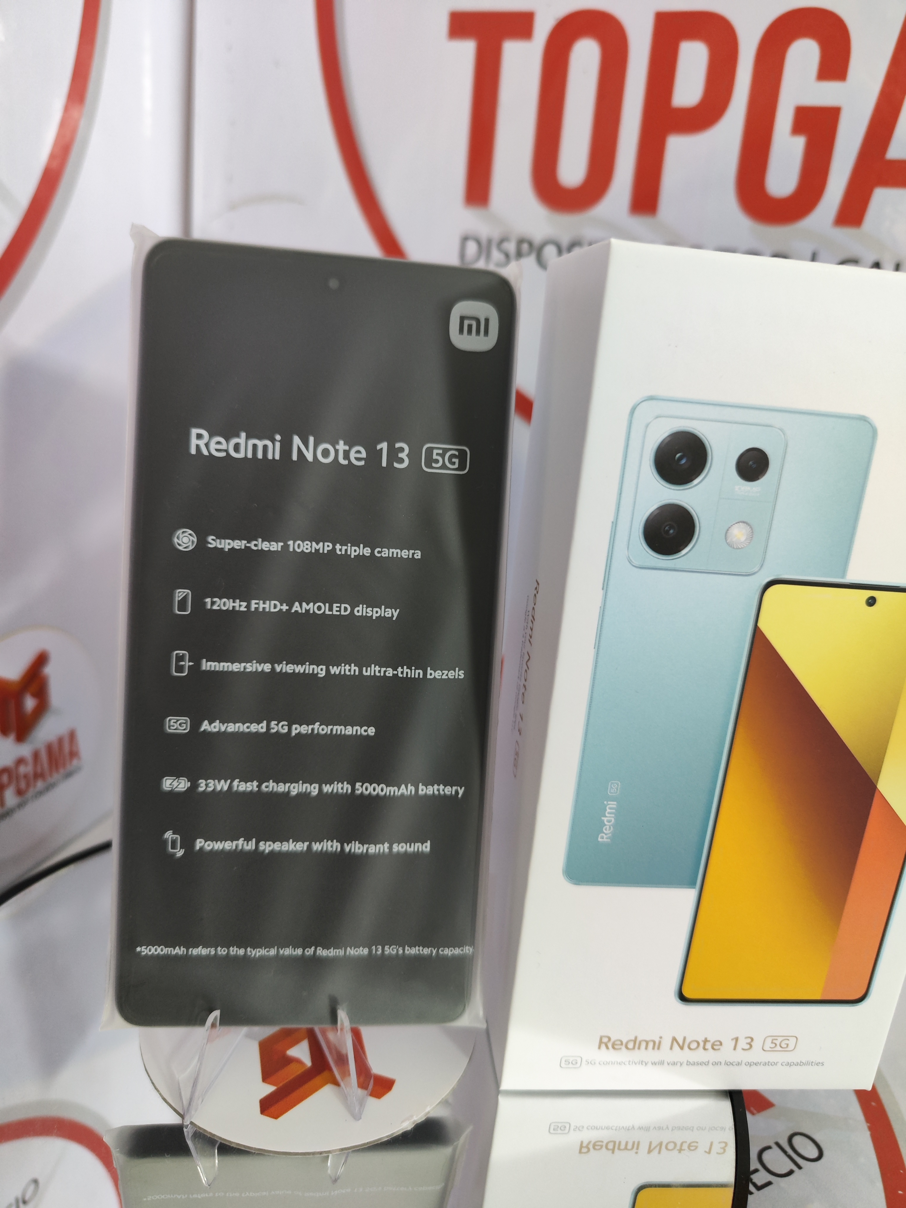 celulares y tabletas - REDMI NOTE 13 5G, 8GB RAM + 256GB ROM 5