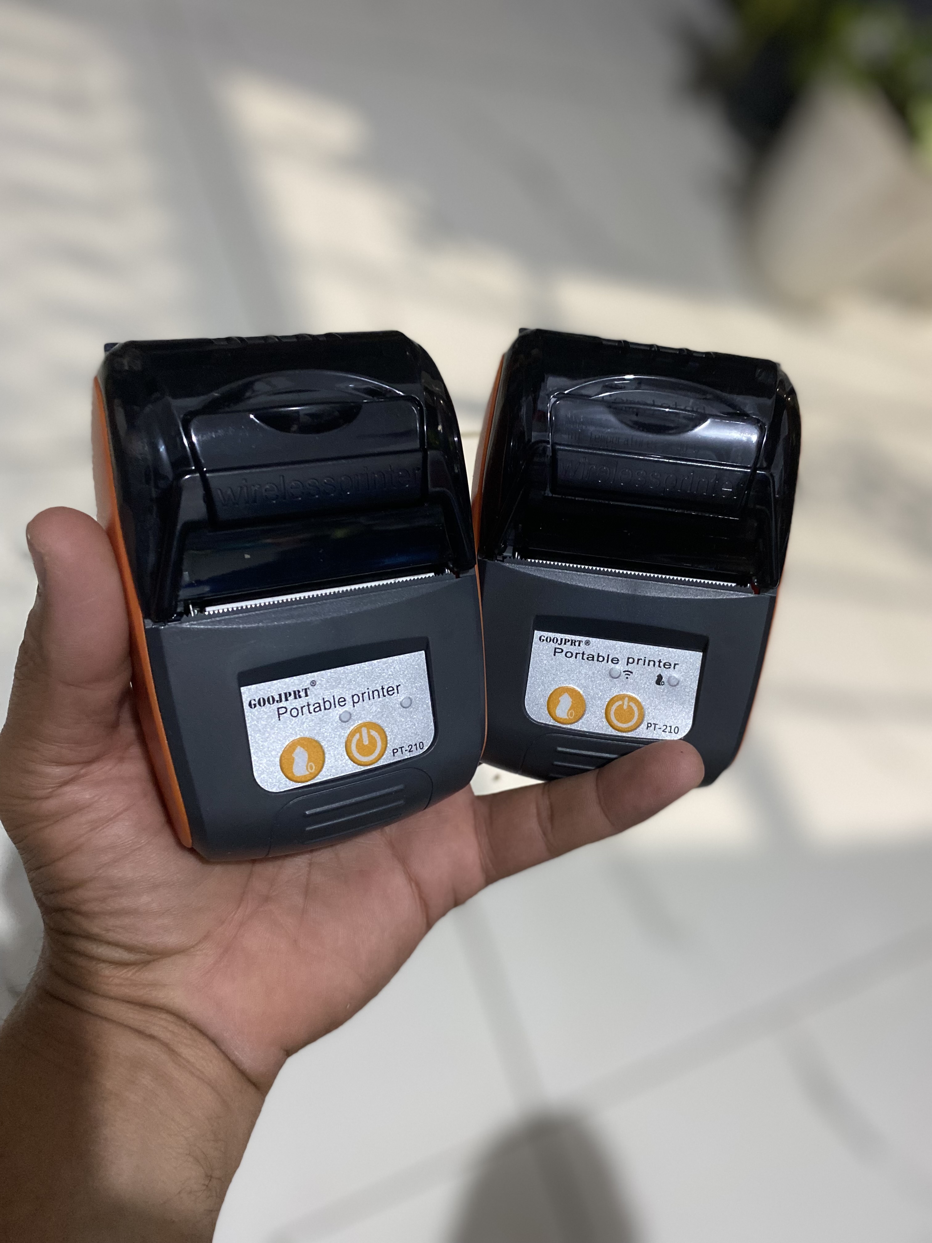 impresoras y scanners - Mini impresora térmica 58 mm con Bluetooth, dispos